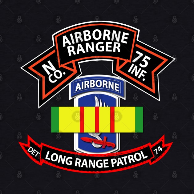 N Co 75th Ranger - 173rd Airborne Brigade - VN Ribbon - LRSD by twix123844